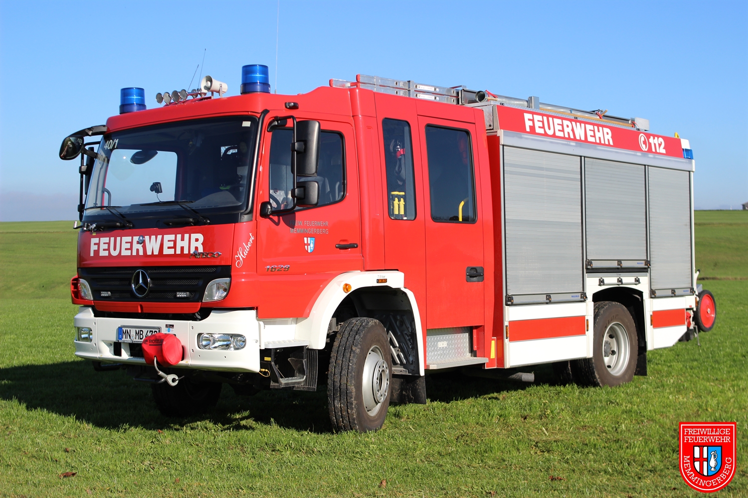 Weidmüller - Warnkleber Feuerwehr 20 VPE